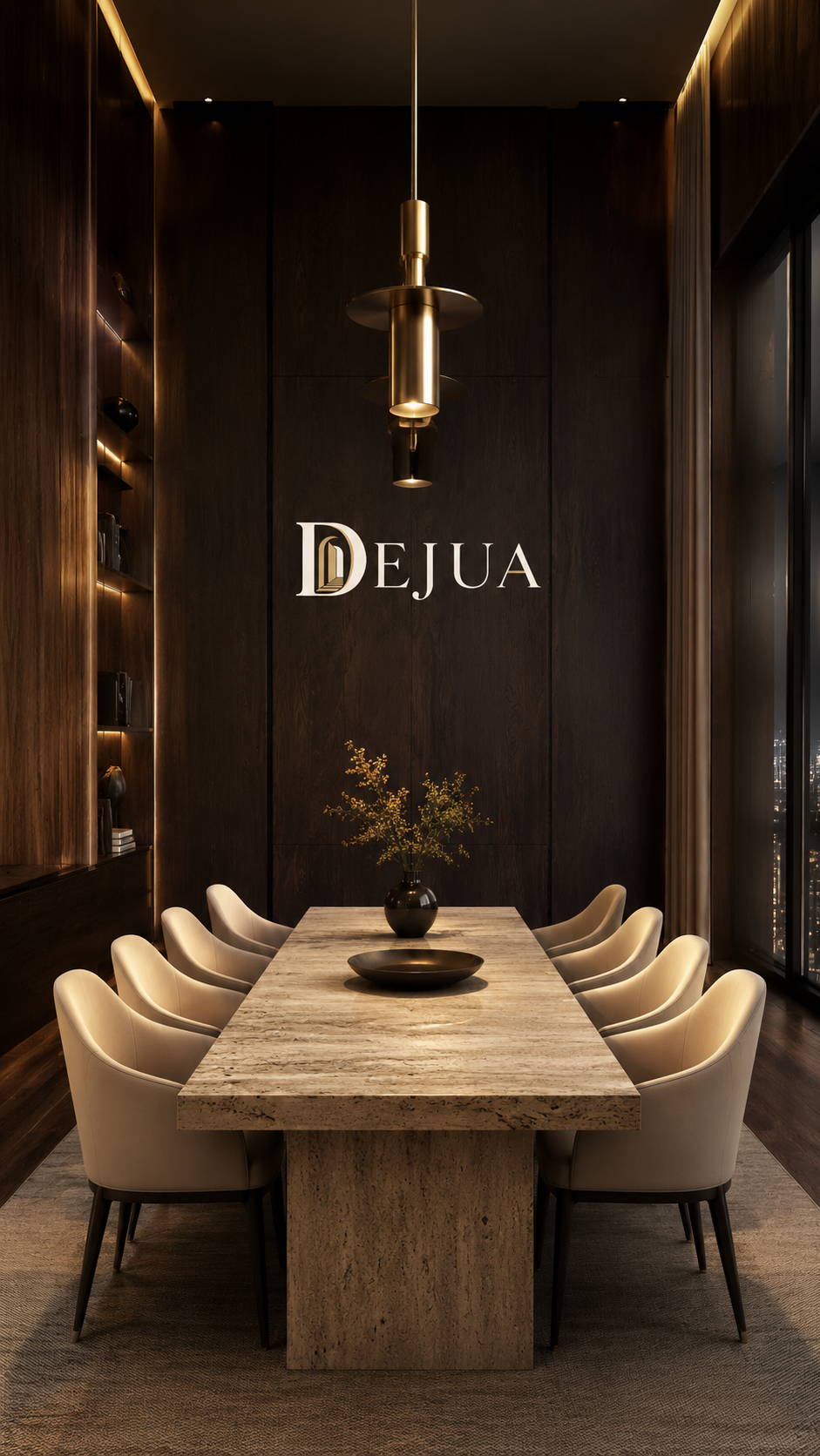 Stein Esstisch im Dining Room